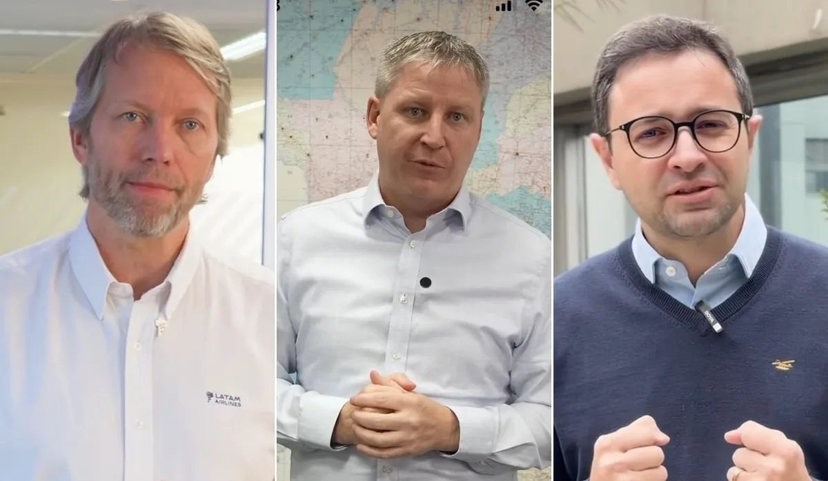 CEOs da Azul, Gol e Latam se unem em apoio a Lito Sousa