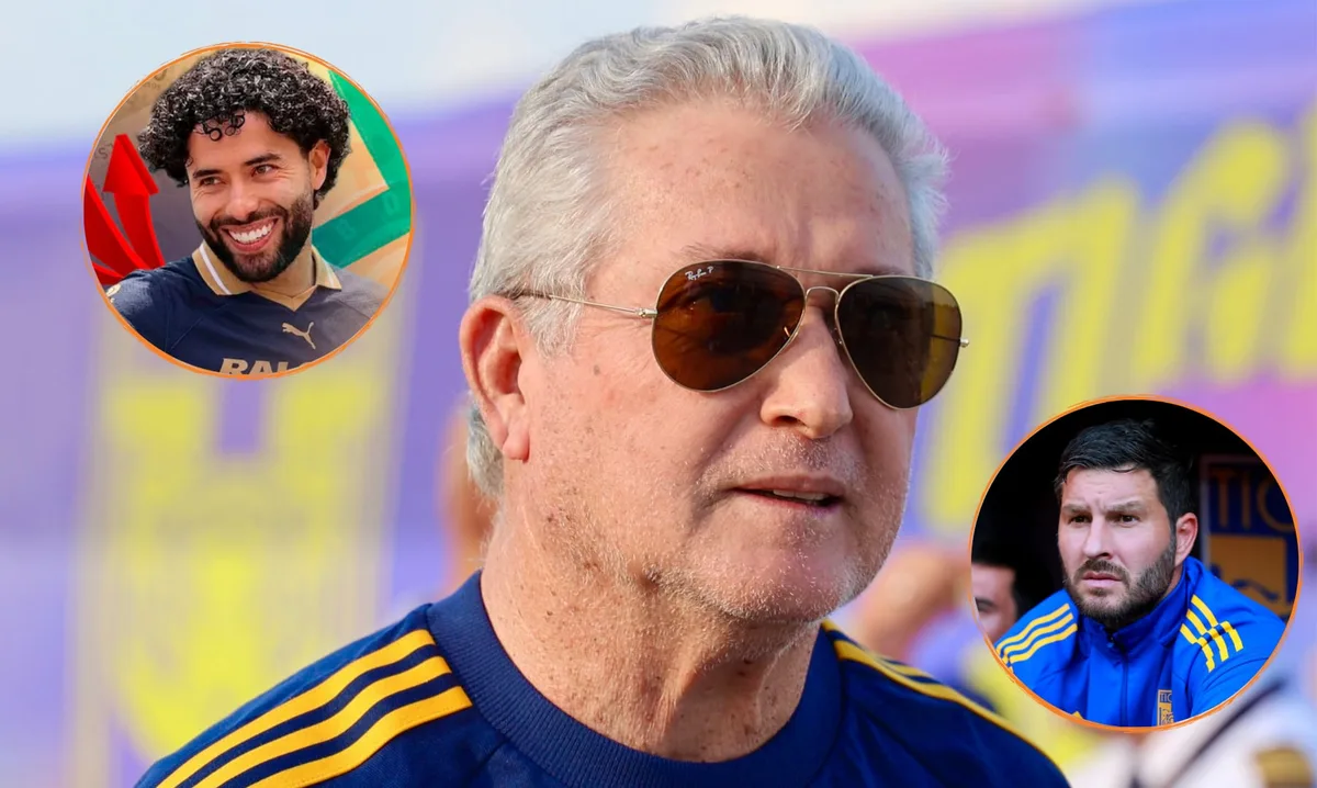 Vucetich descalifica la llegada del Chino Huerta a Pumas y abre la puerta a un regreso de Gignac a Tigres
