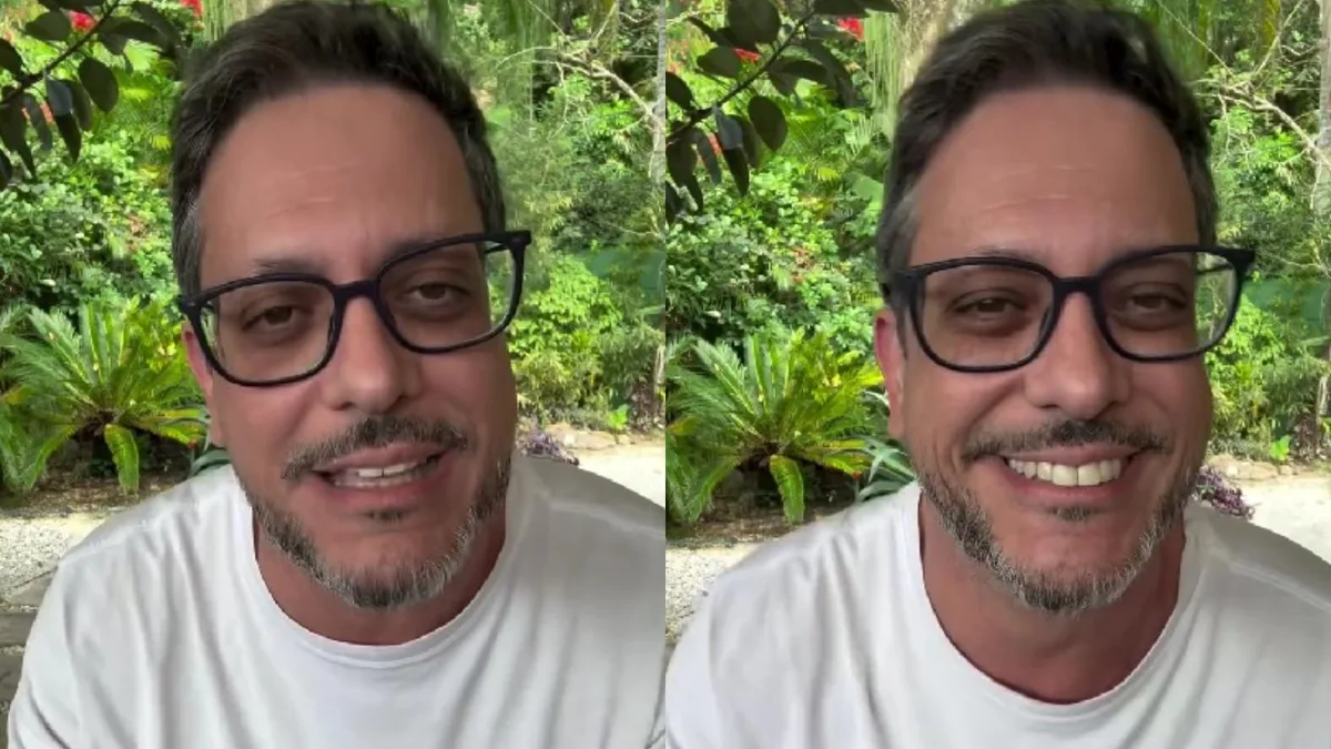 Lúcio Mauro Filho se pronuncia após revelar câncer no intestino, tranquiliza fãs e faz alerta importante; assista Foto: Reprodução/Instagram