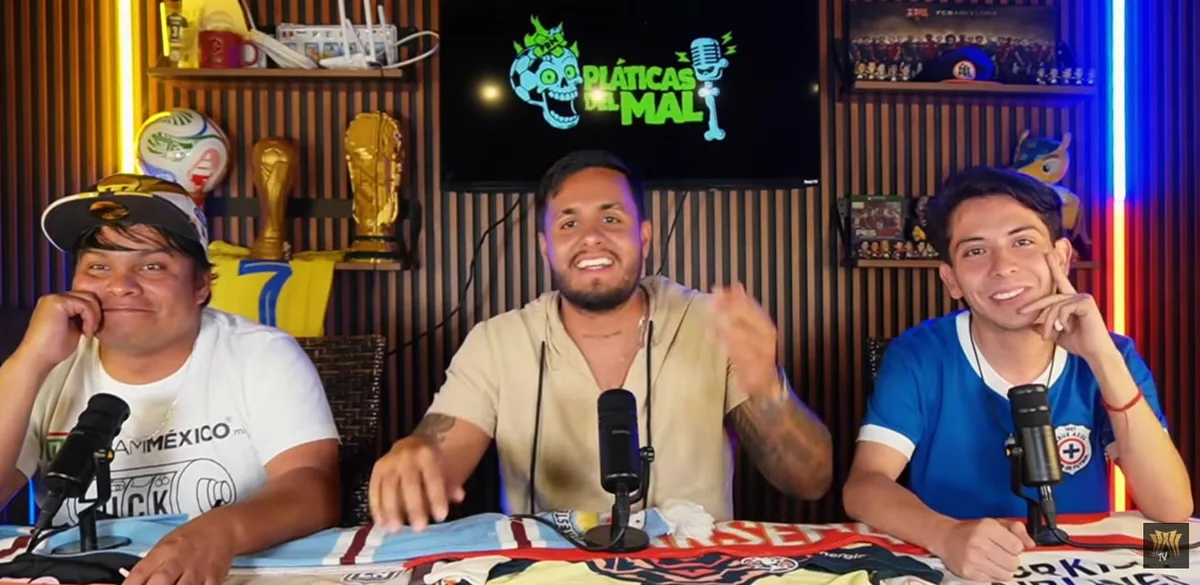 ‘Pláticas del Mal’ ofrece disculpas a Cruz Azul Femenil tras comentarios misóginos y machistas en su podcast