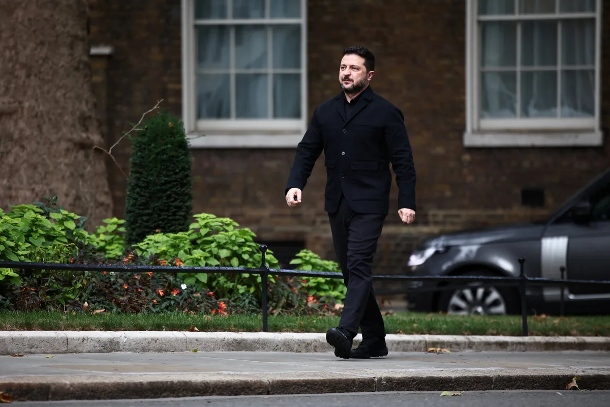 Zelensky acusó a Rusia de no tener “ningún interés en la paz” en su visita a Londres