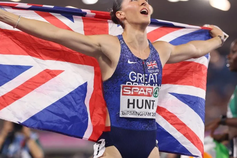 Après son doublé sur 100 m et 200 m, Amy Hunt en quête d'un incroyable quadruplé avec les relais