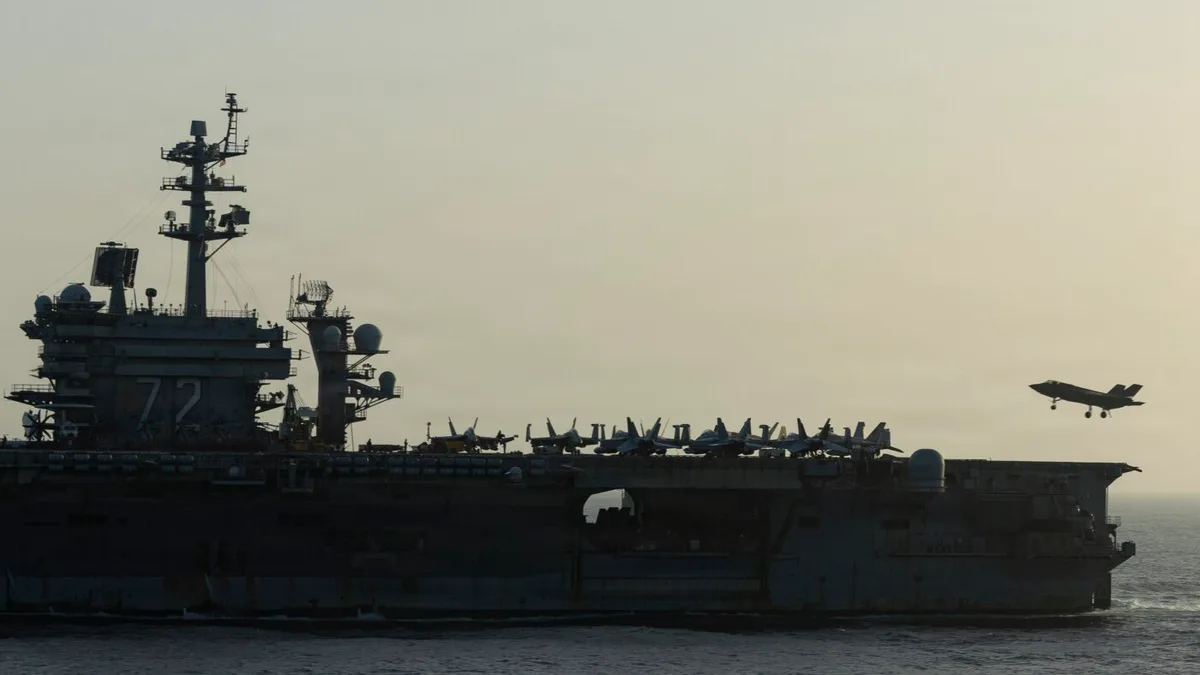 USS Washington to relieve USS Lincoln. And, Jared Kushner to meet with Netanyahu
