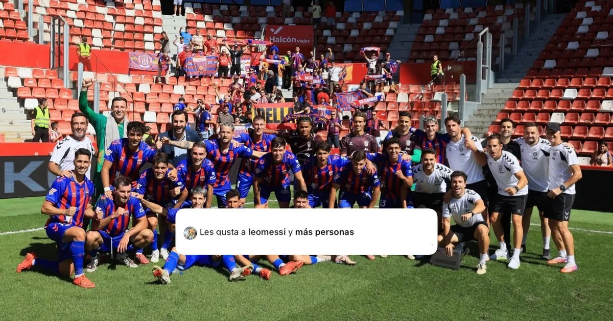 Messi le dio suerte al Eldense: ganó por primera vez en la temporada