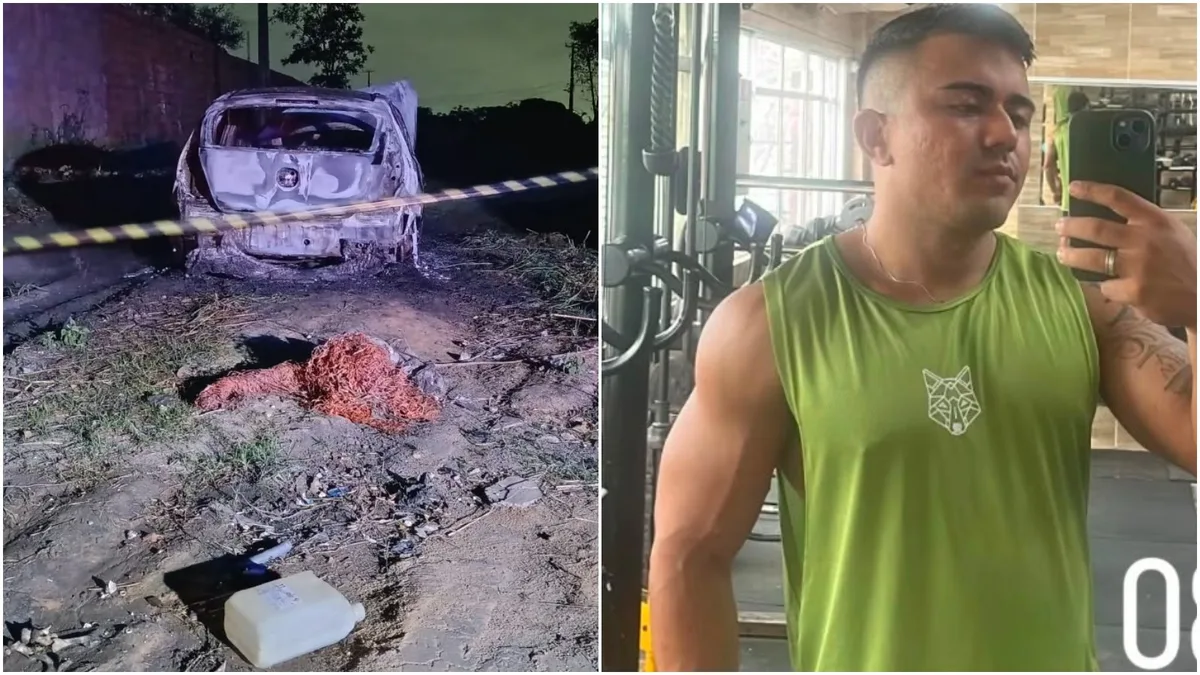 Policial militar é encontrado carbonizado em carro incendiado
