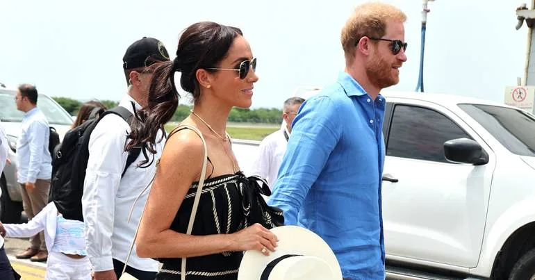 Harry e Meghan chegaram ao Reino Unido esta quarta-feira