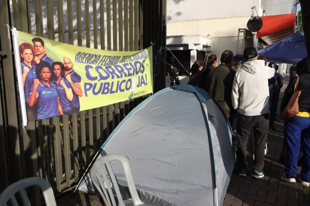Greve nos Correios completa sete dias, ainda sem acordo