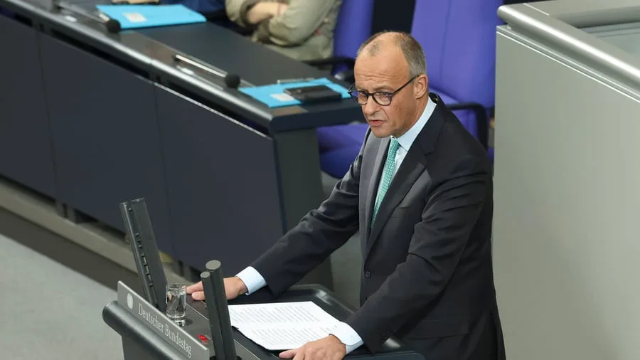Regierungserklärung: „Wir sehen nicht länger tatenlos zu, wenn andere Staaten unserer Wirtschaft schaden“