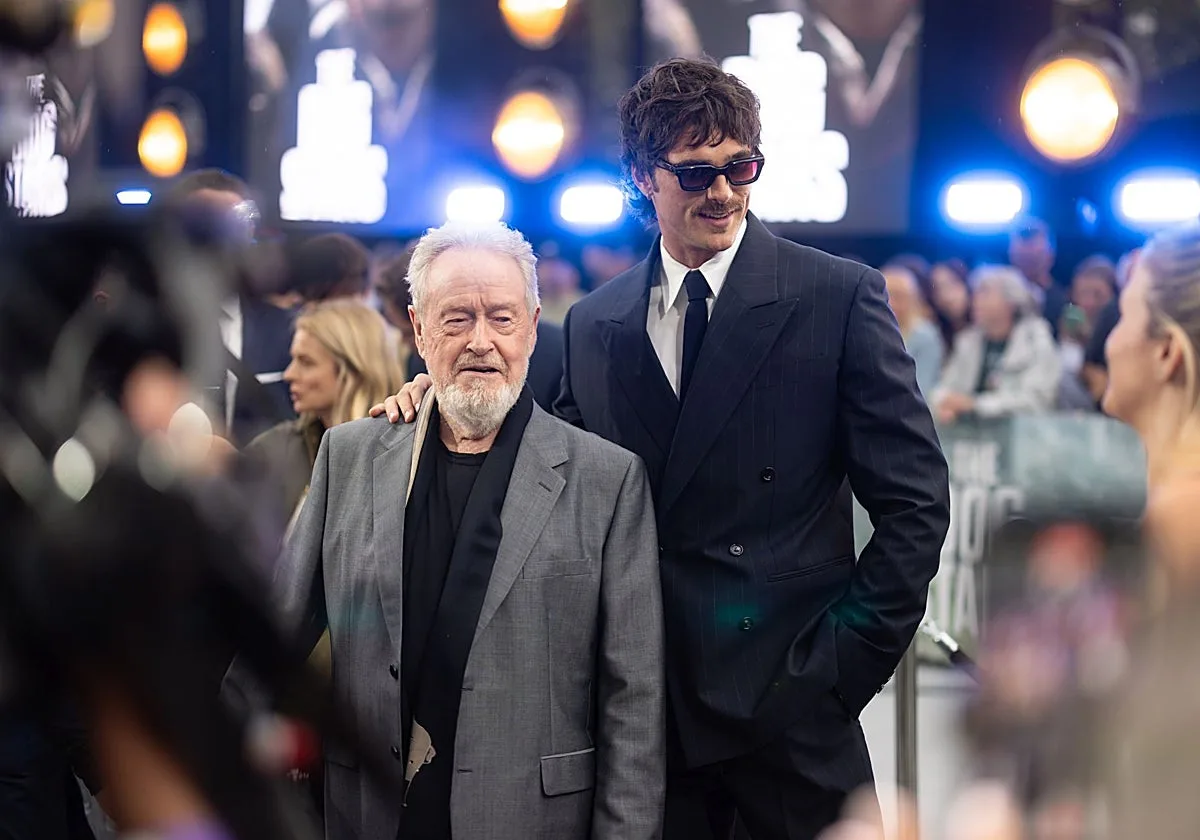 Ridley Scott, director de 'La constelación del perro': «La fotografía es la poesía de cualquier película»