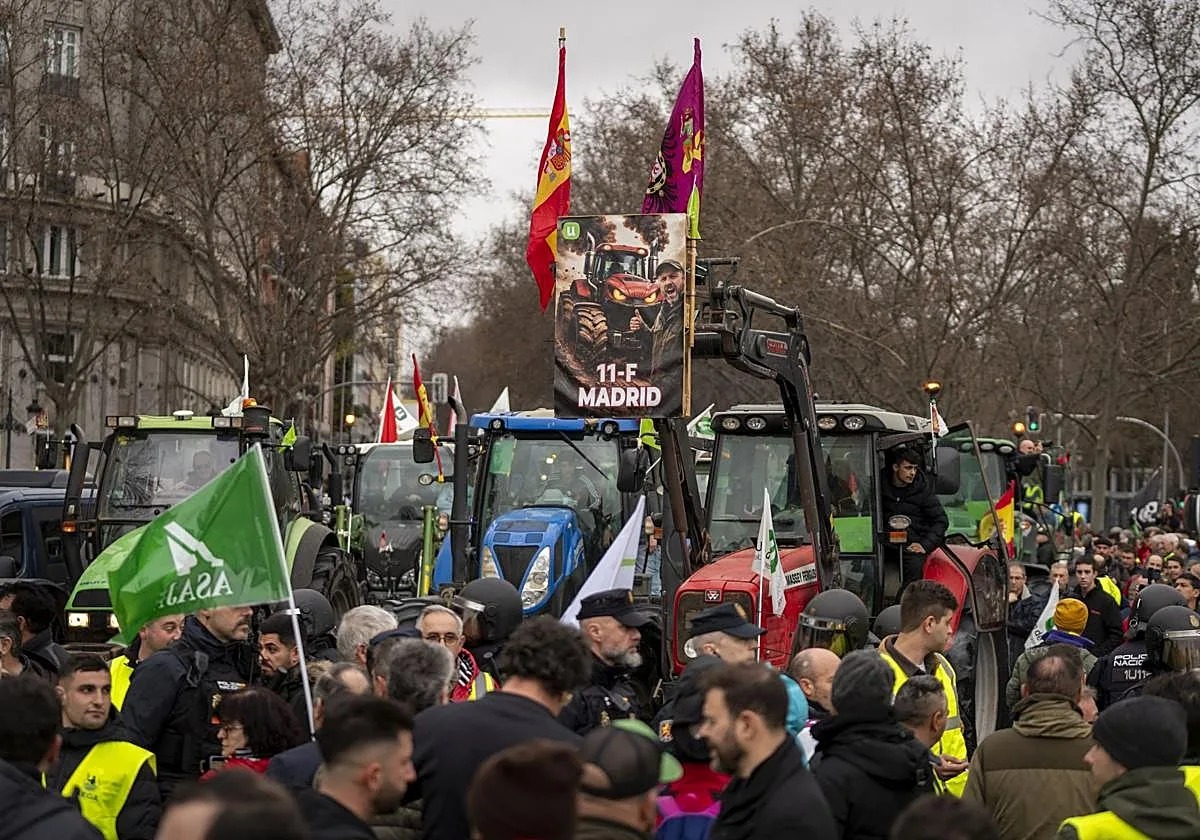 Las principales asociaciones agrarias convocan una tractorada el 28 de octubre en Madrid por el aumento de los costes de producción