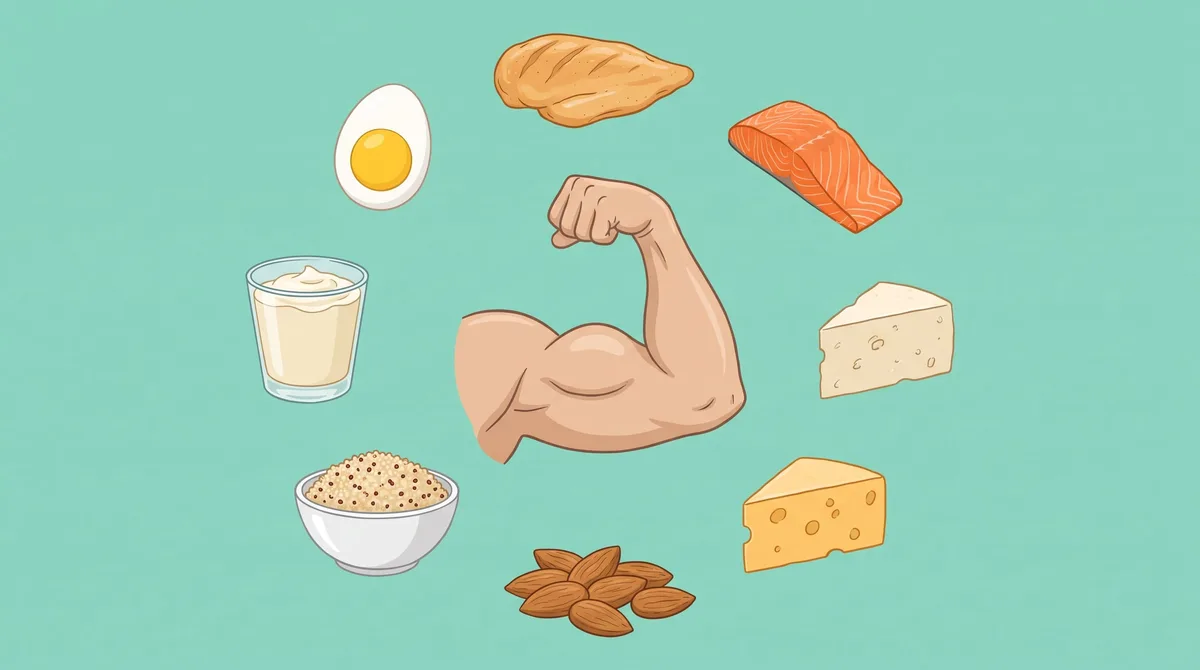 Por qué aumentar la proteína en la dieta no alcanza para ganar músculo, según expertos y estudios recientes