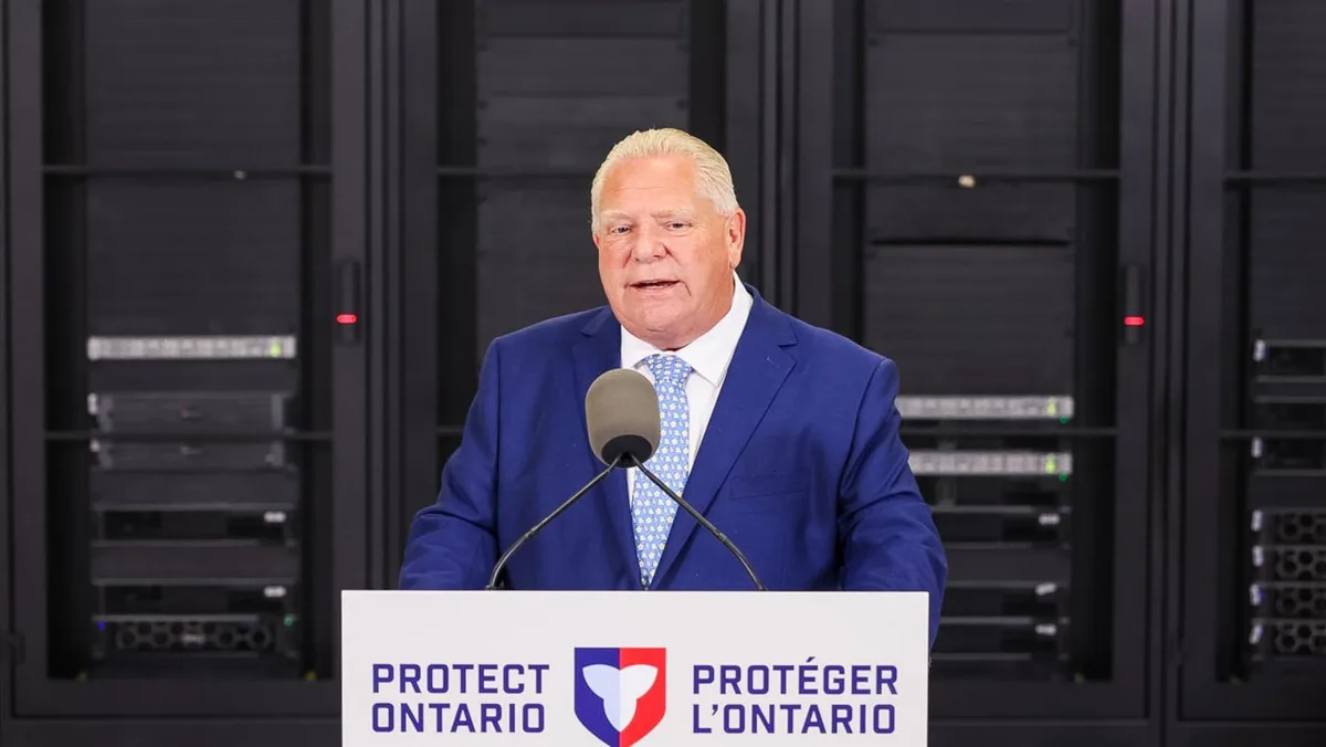 Doug Ford, primer ministro de Ontario, lanza insultos contra Trump y respalda aranceles de Canadá a EU