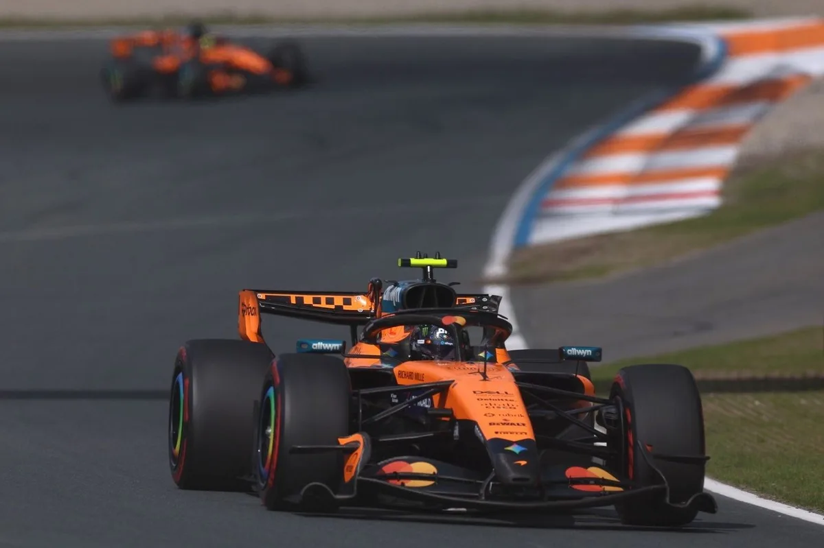 F1: Norris vence um animado GP da Holanda à frente de Antonelli; Bortoleto é 13º