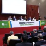 A embaixadores, Nunes Marques destaca parceria com plataformas e segurança das urnas