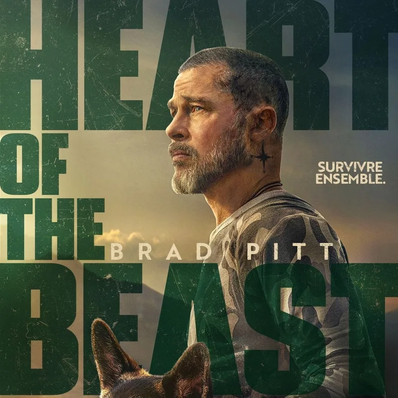 Critique Heart of the Beast : Brad Pitt et son chien en mode survie, une aventure qui manque de mordant