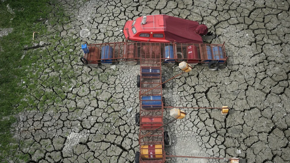 Europe's summer drought threatens fish in rivers, lakes and farms