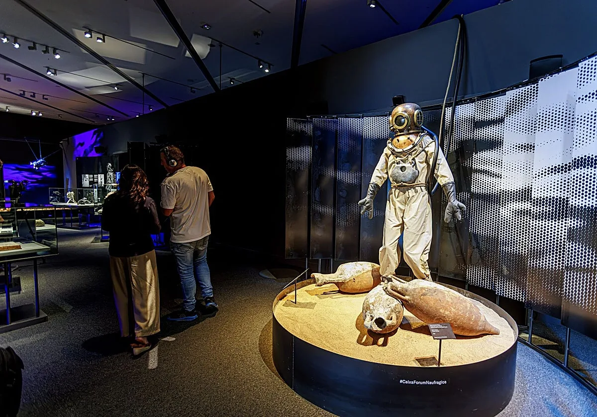 Más de un centenar de tesoros de la arqueología sumergida emergen en CaixaForum Zaragoza