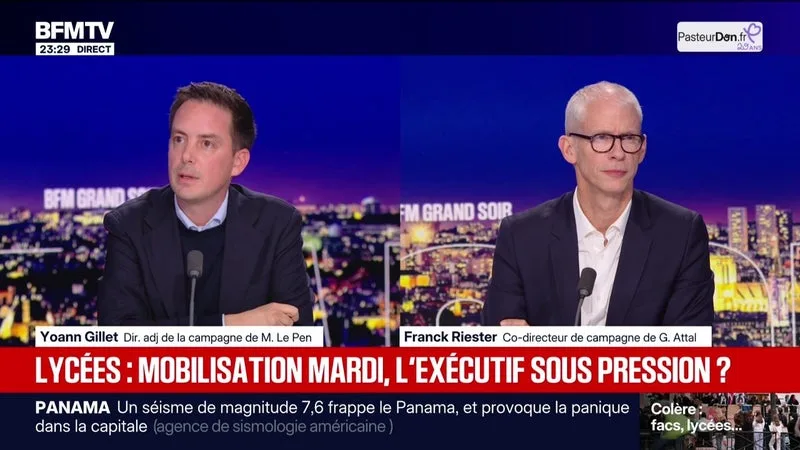 Blocus lycéens : une réponse policière proportionnée ? - 09/10