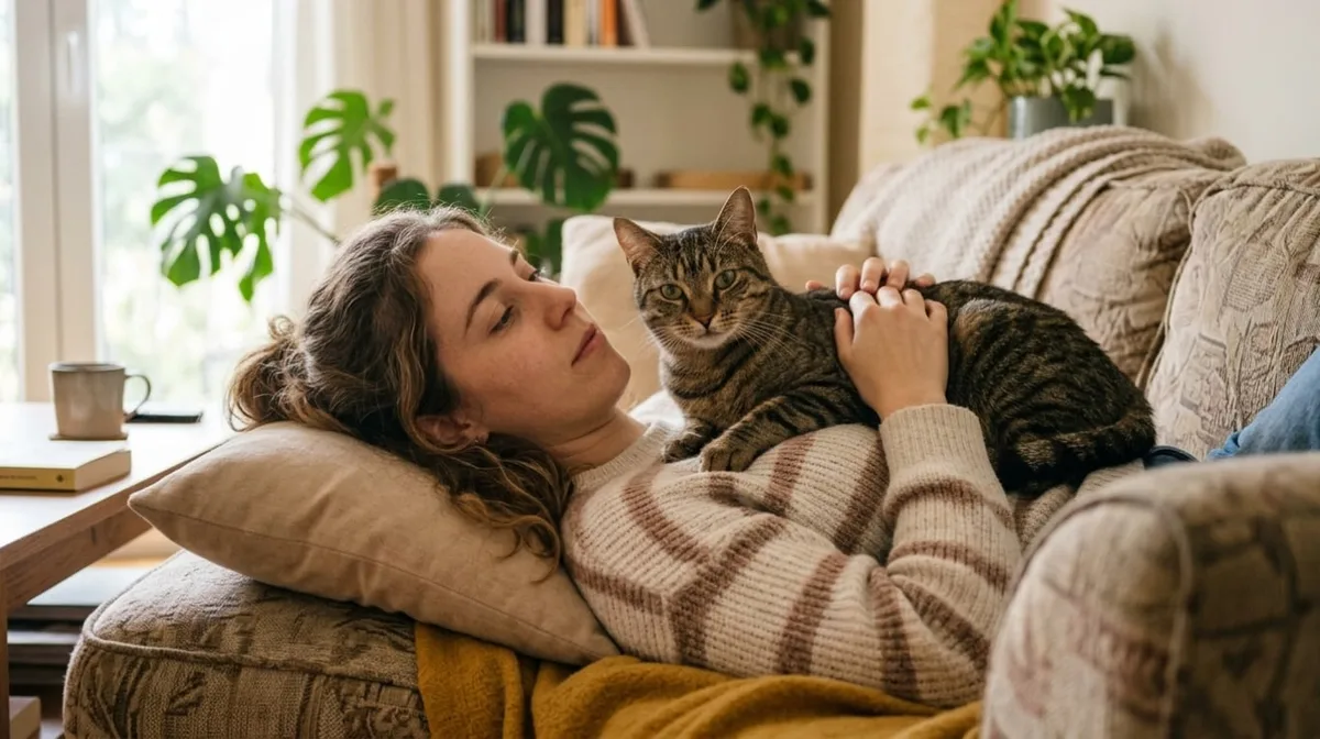 Manuel Manzano, veterinario: “La persona favorita de los gatos es siempre la que se muestra un poco más distante”