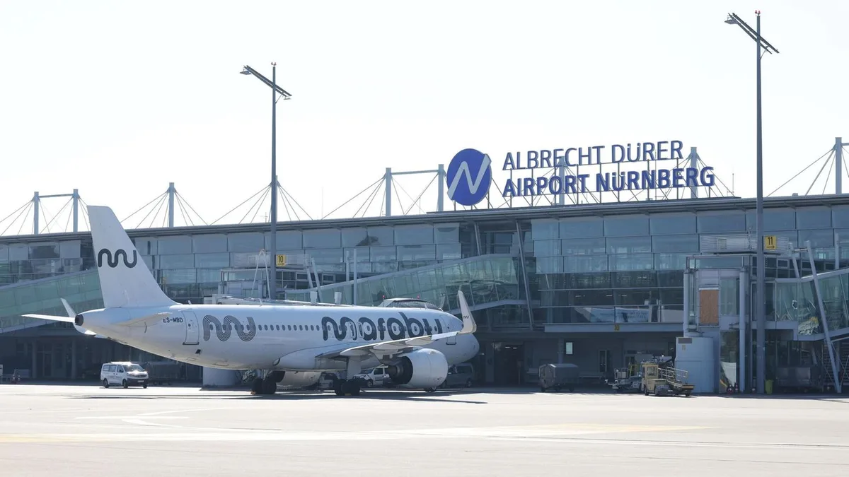 „Unbestätigte Luftnotlage“: Flughafen Nürnberg gesperrt