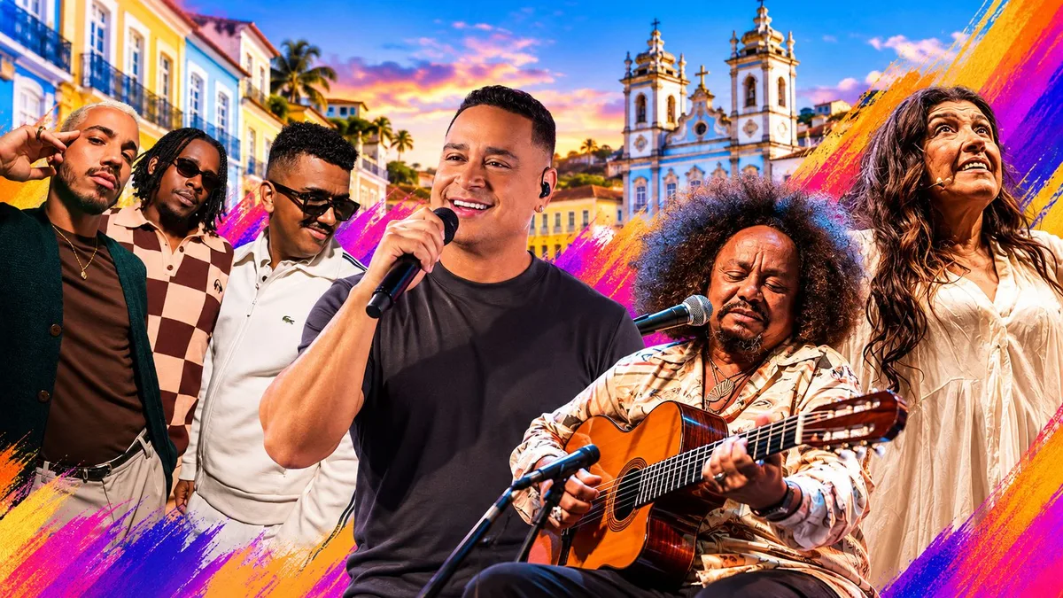 Xanddy, Chico César, Regina Casé, Céu e Os Garotin no fim de semana