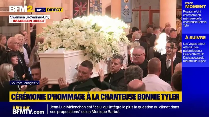 Royaume-Uni: dernier hommage à la chanteuse Bonnie Tyler
