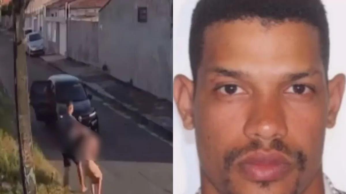 Câmeras de segurança mostram homem puxando mulher pelo pescoço para dentro de carro em Paço do Lumiar