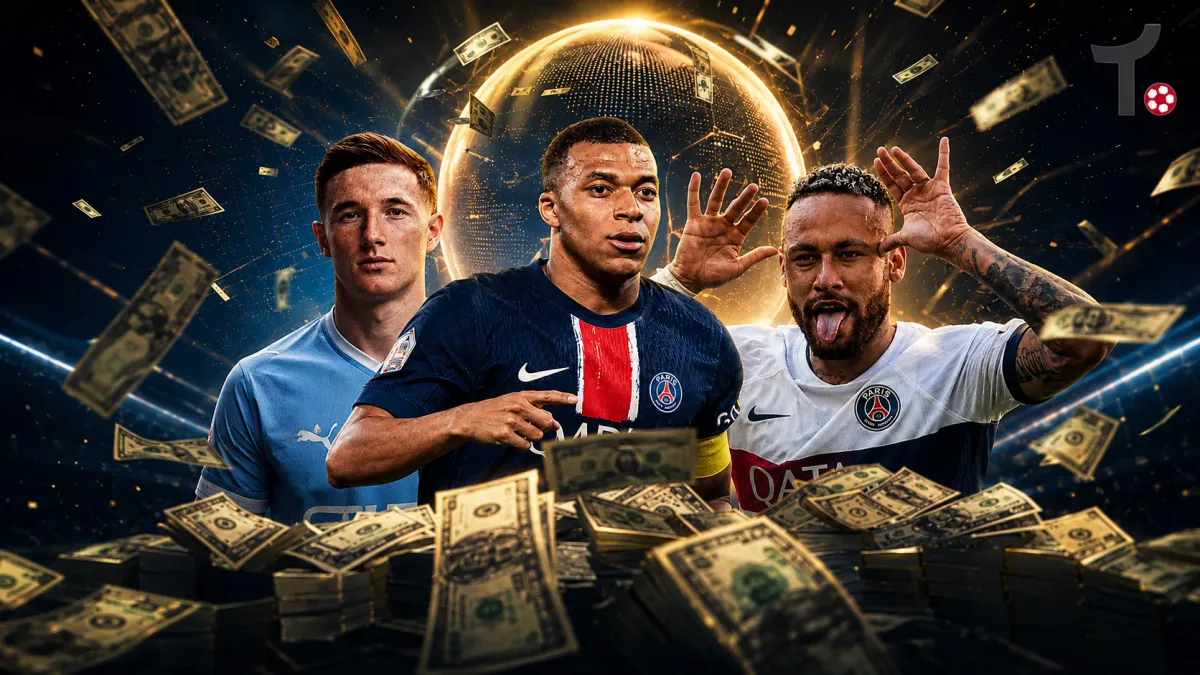 Neymar intocável no topo: As contratações mais caras da história têm três novos ‘membros’