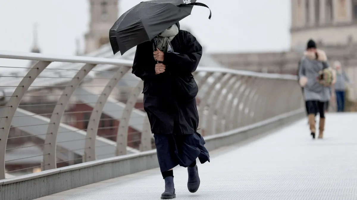 Thunderstorms and heavy rain headed for much of England and Wales