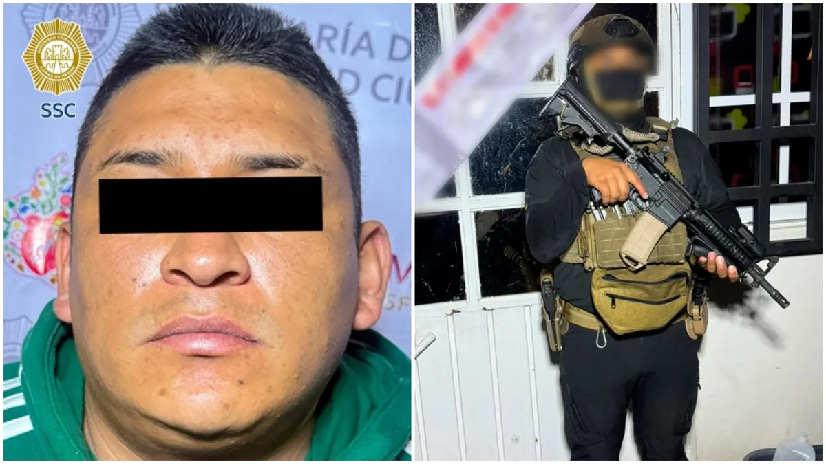 Capturan a objetivo prioritario de “Los Tatus” y a una mujer en La Magdalena Contreras: son señalados por homicidio, extorsión y narcomenudeo