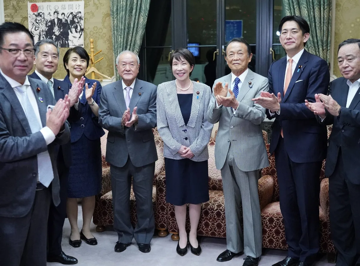 Takaichi begins meeting with LDP executives ahead of expected Cabinet reshuffle