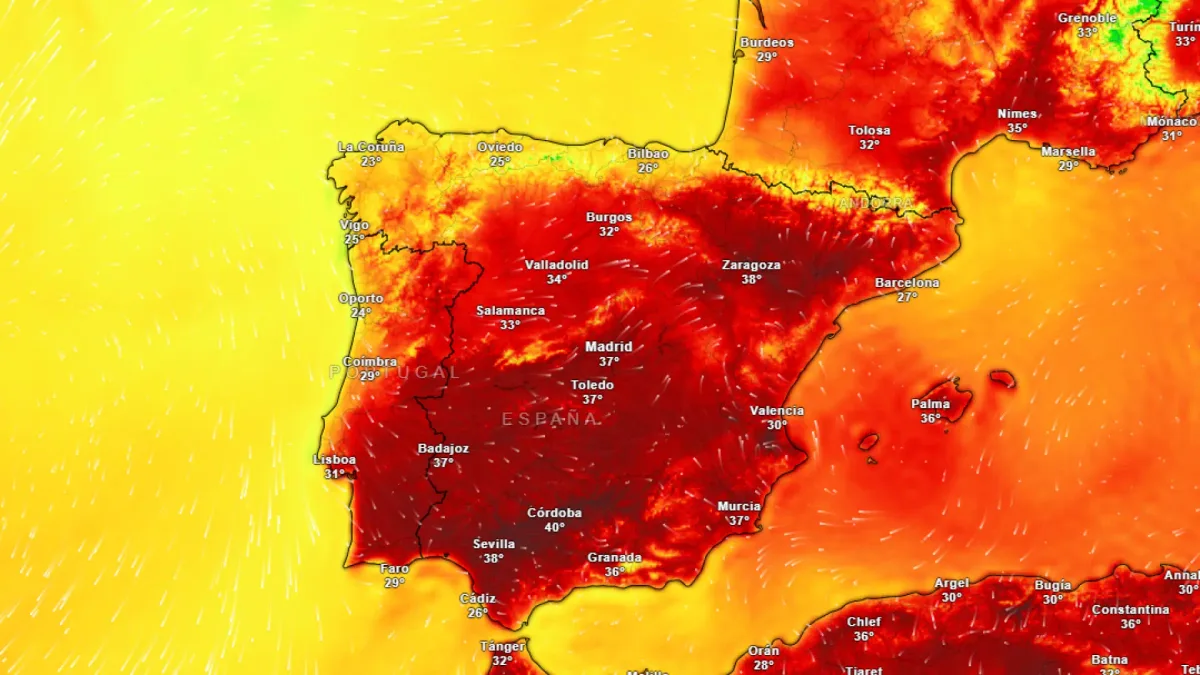 La Aemet avisa de más calor en las próximas horas, con temperaturas de hasta 40 grados: estas son las comunidades en alerta