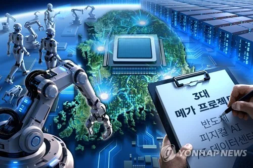 "3대 메가 프로젝트, 글로벌 AI 핵심 병목 선점할 승부수"