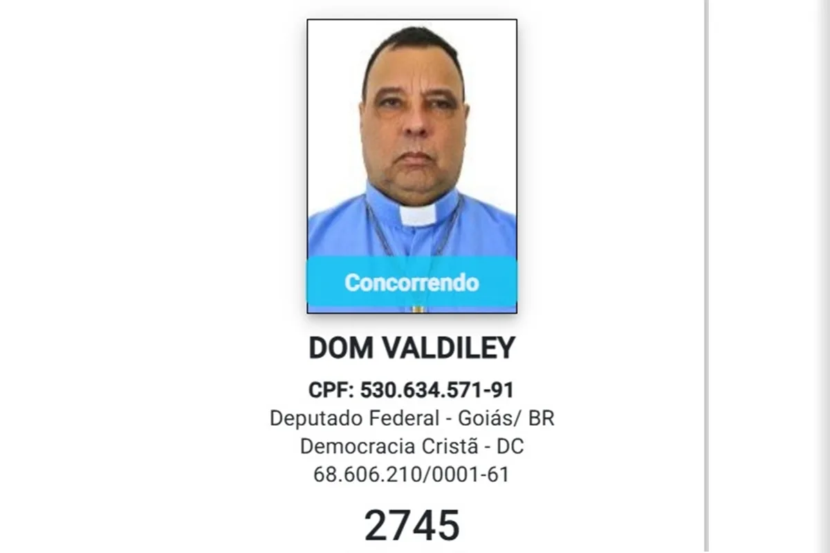 Candidato a deputado federal por Goiás está foragido da Justiça