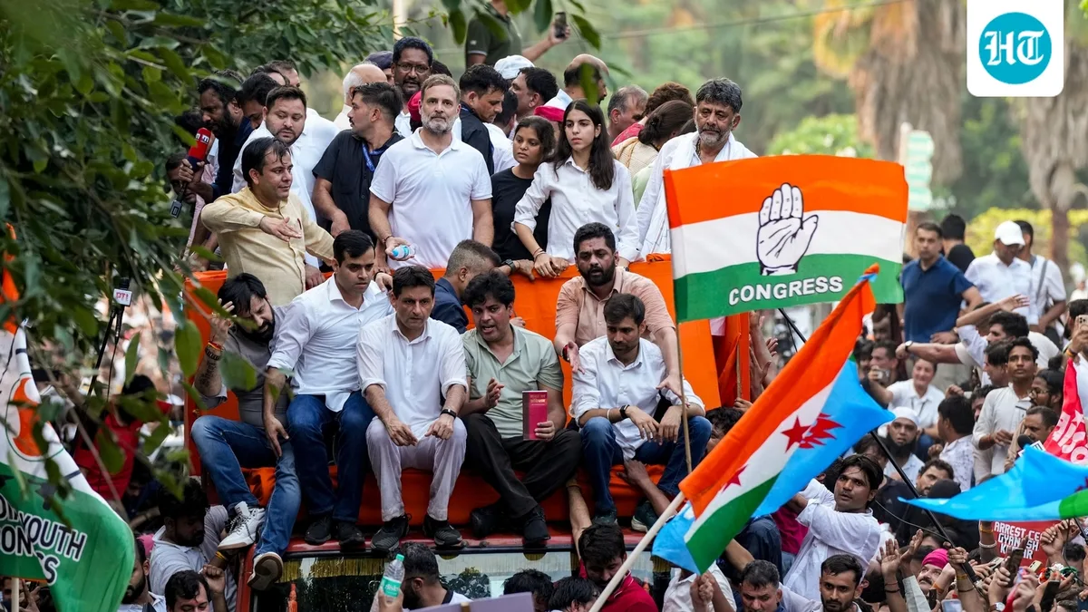 4 FIRs filed after INDIA bloc's march to Supreme Court amid anti-EC protests