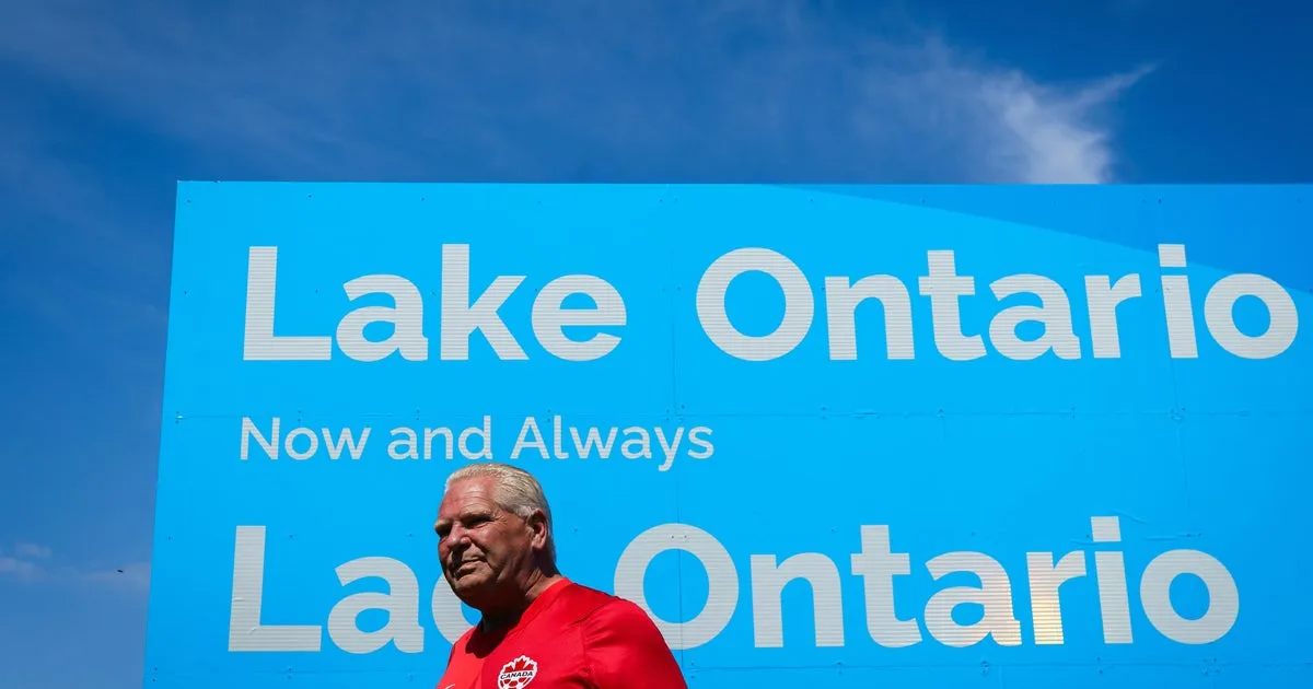 Ontario premier slams Trump's order: "It's Lake Ontario now and forever"