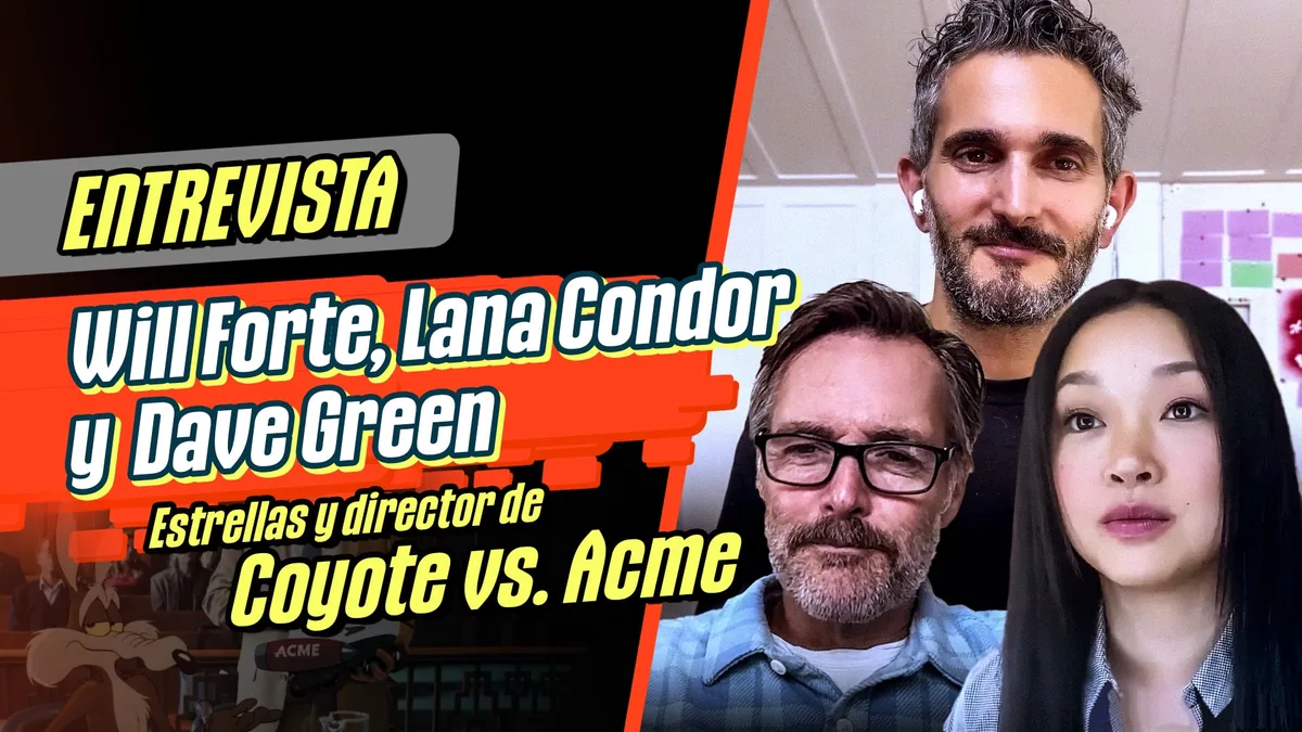 Entrevistamos a Will Forte, Lana Condor y Dave Green, estrellas y director de ‘Coyote vs. Acme’