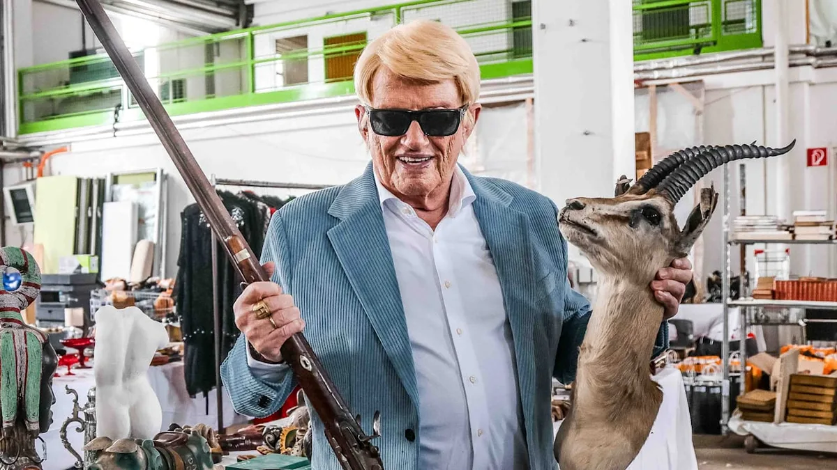 Cabrio, Gewehr, Ehebett – alles muss weg - Heino versteigert sein Leben!