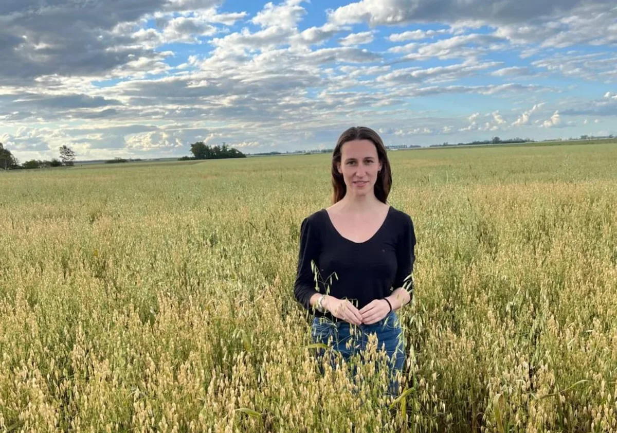 Yamila Farrell, 29 años, presidenta de la Asociación Rural de Chivilcoy: “Las cosas que mejoran las celebramos y las que se están haciendo poco levantamos la voz”