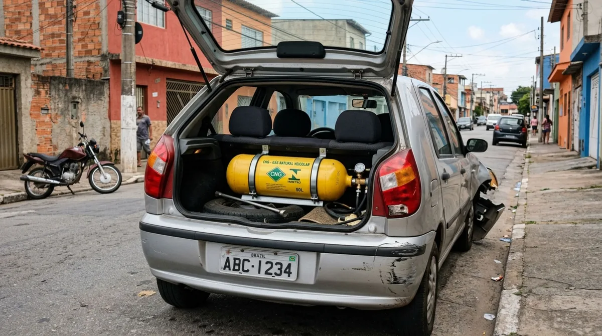 Dono instala GNV no carro, sofre um acidente meses depois e a seguradora nega a indenização após descobrir que a modificação não havia sido comunicada na apólice