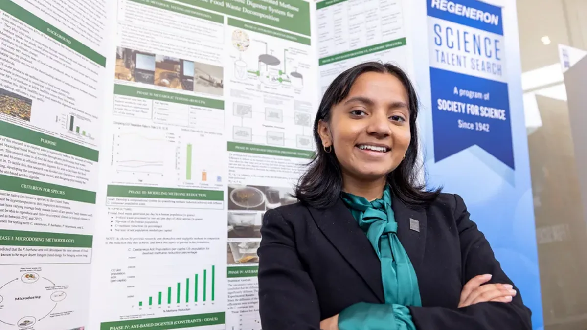 Meet Ananya Nagendra, 18, who built an ant-based digester for food waste