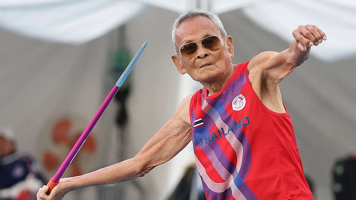 Ältester Athlet der Welt - 107 Jahre, 2 Goldmedaillen und neuer Weltrekord!