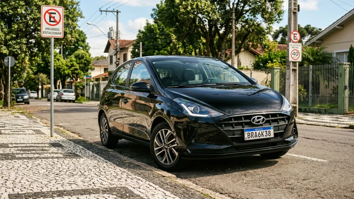 Mesmo sendo um dos menores carros da categoria, este hatch consegue acomodar cinco pessoas e ainda levar cerca de 300 litros de bagagem