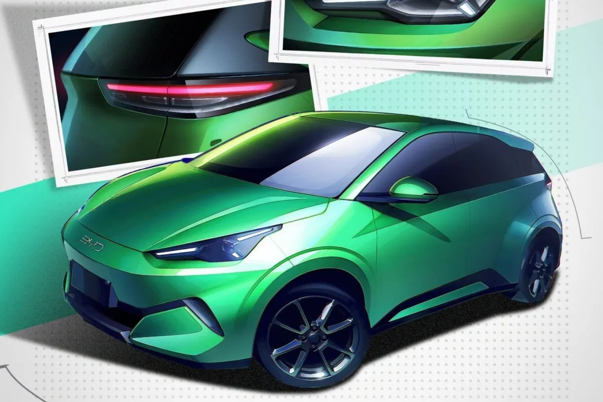 Propulsion, coffre avant et recharge en 5 min : la future BYD Dolphin Surf se précise