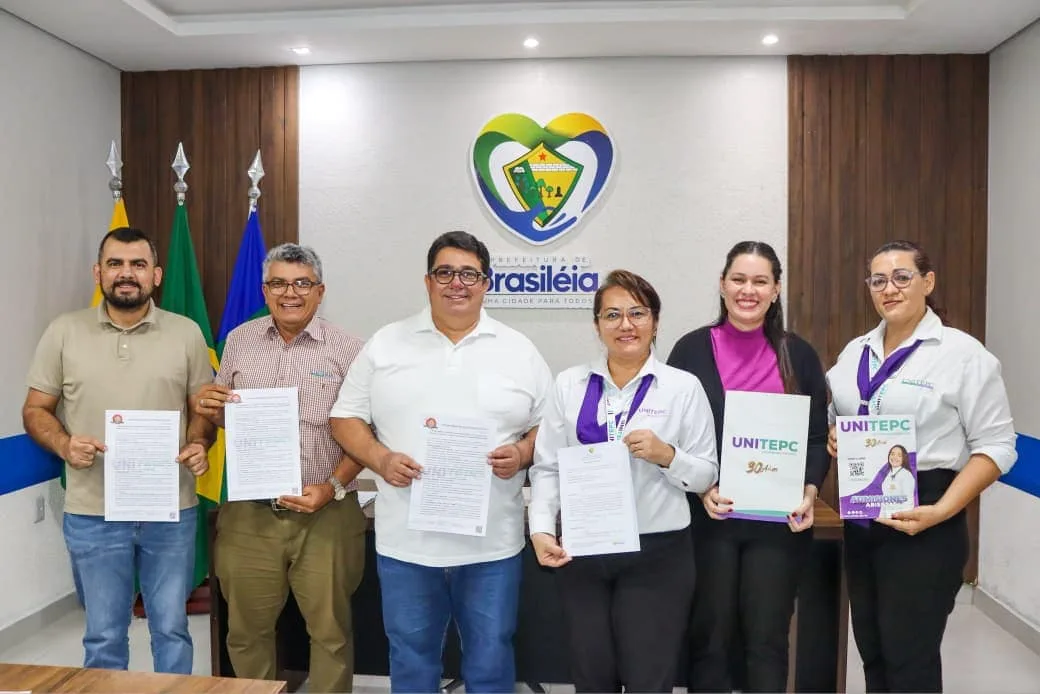 Brasiléia e UNITEPC celebram acordo para ampliar ações de saúde, educação e pesquisa