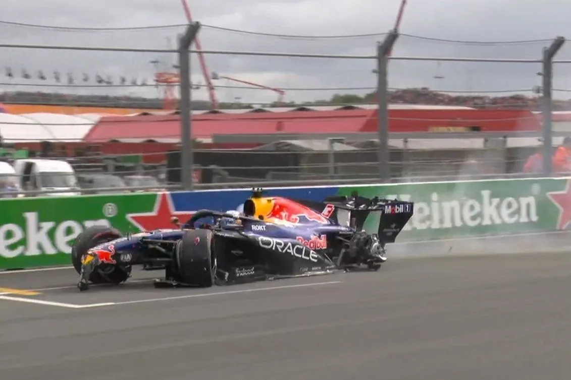 VÍDEO: Acidente de Verstappen e rodada de Bortoleto causam bandeira vermelha no início do GP da Holanda