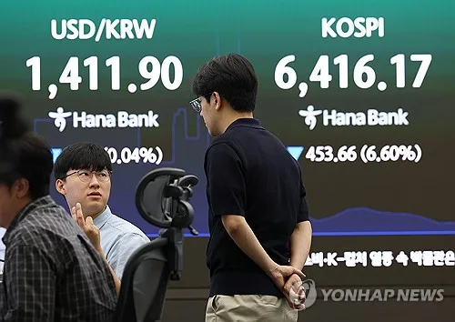 [속보] 원/달러 환율 10개월 반 만에 1,300원 대로 하락