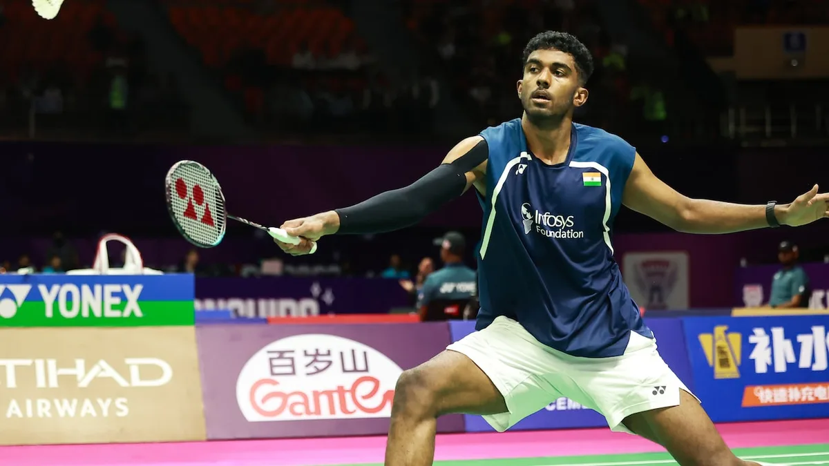 Ayush Shetty's 1st Reaction After Beating World No 1 Shi Yuqi At BWF World Championships