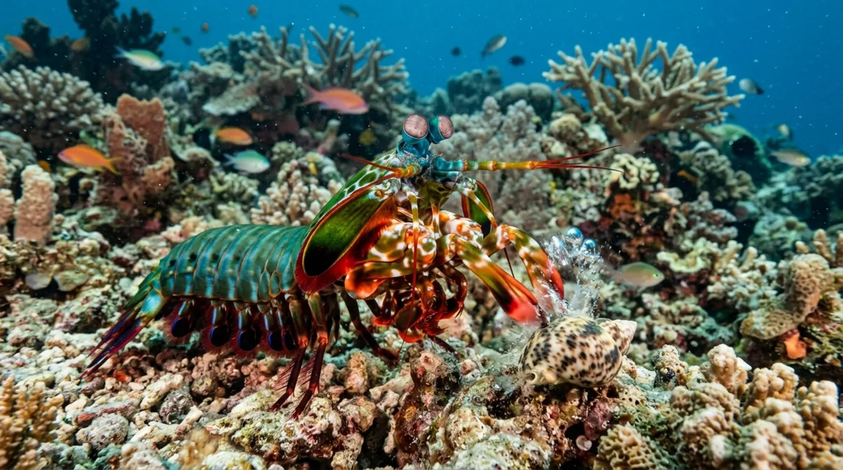 Este minúsculo bicho do mar dispara um soco com aceleração comparada à de uma bala calibre .22
