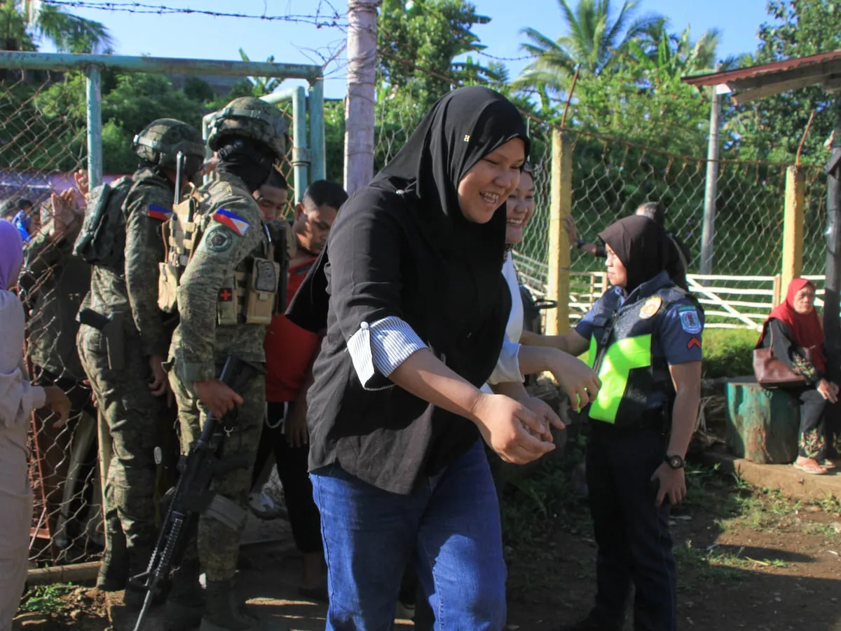 A Muslim region in the southern Philippines votes in its first election